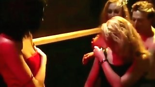 Three Whores Booty-fucked By The Waiter